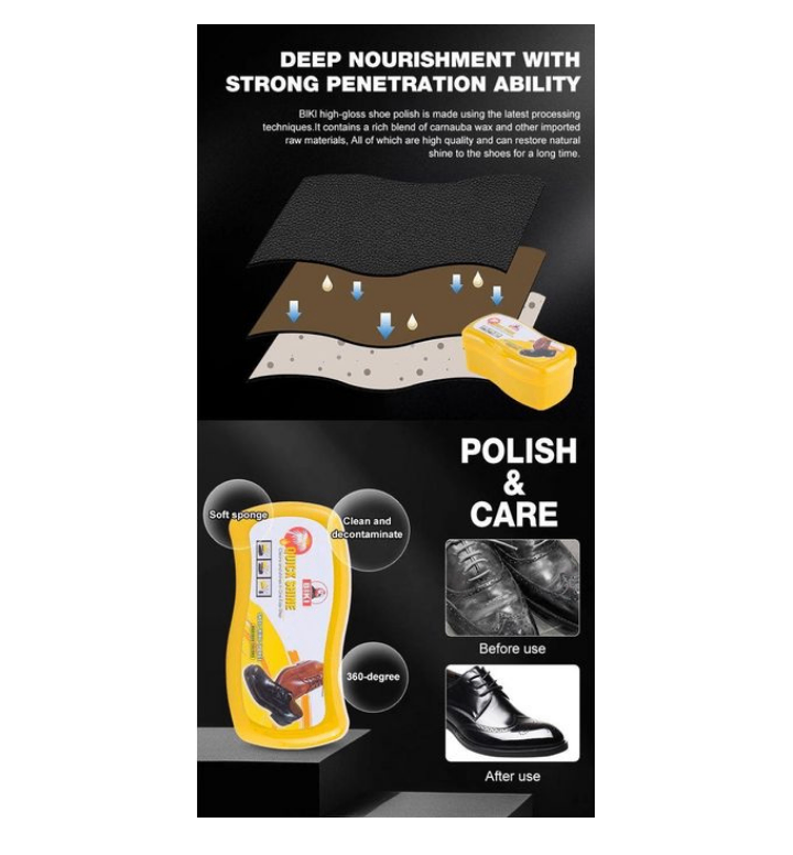 Cirage neutre pour chaussure