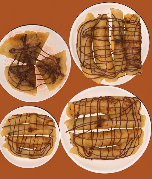 Crêpes au chocolat gourmandes