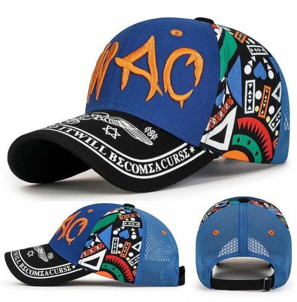 Casquette colorée unisexe