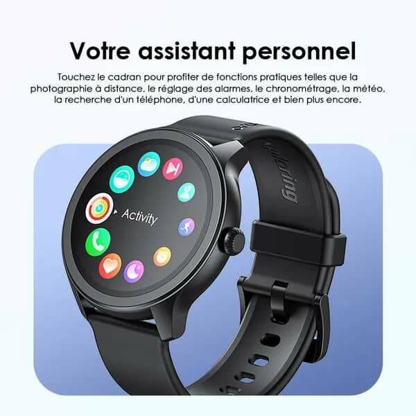 oraimo Watch 2R Montre intelligente TFT IP68 de 1,39 pouces