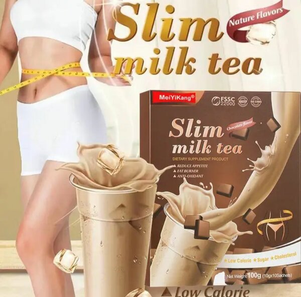 Slim milk tea