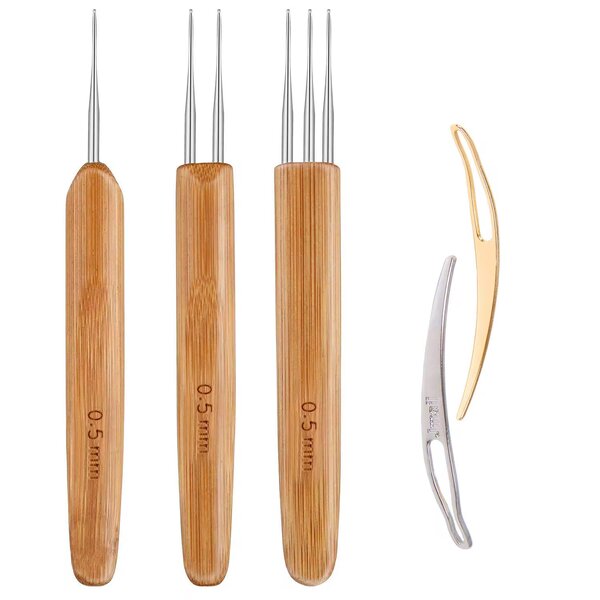 Ensemble de Crochets à Tricoter