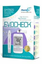 EVOCHECK GM 700S GLUCOMETER WITH 25 STRIPS