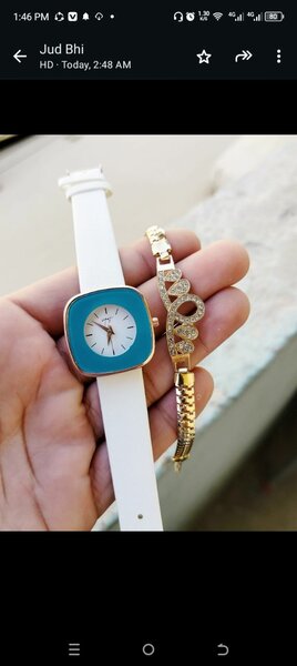 Watch with bracelet