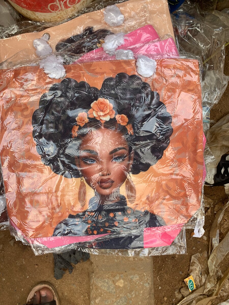 Sac fourre-tout coloré