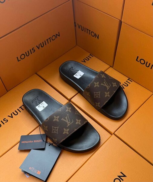 Tongs luxe Louis Vuitton