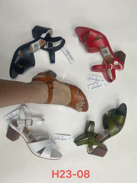 Sandales à talons pour femmes, L.V.