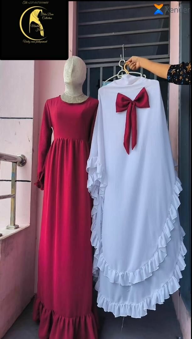 Robe Abaya Luxe Femme