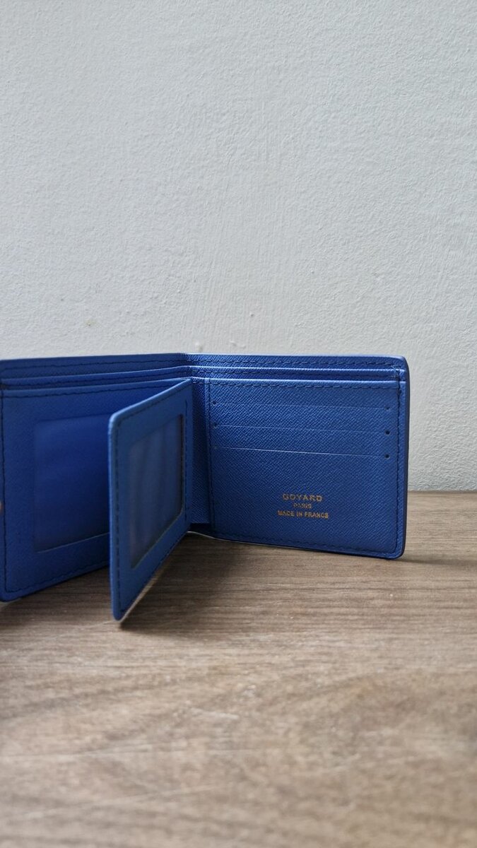 Porte-cartes Goyard Bleu