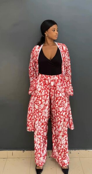 Ensemble Femme Élégant Imprimé