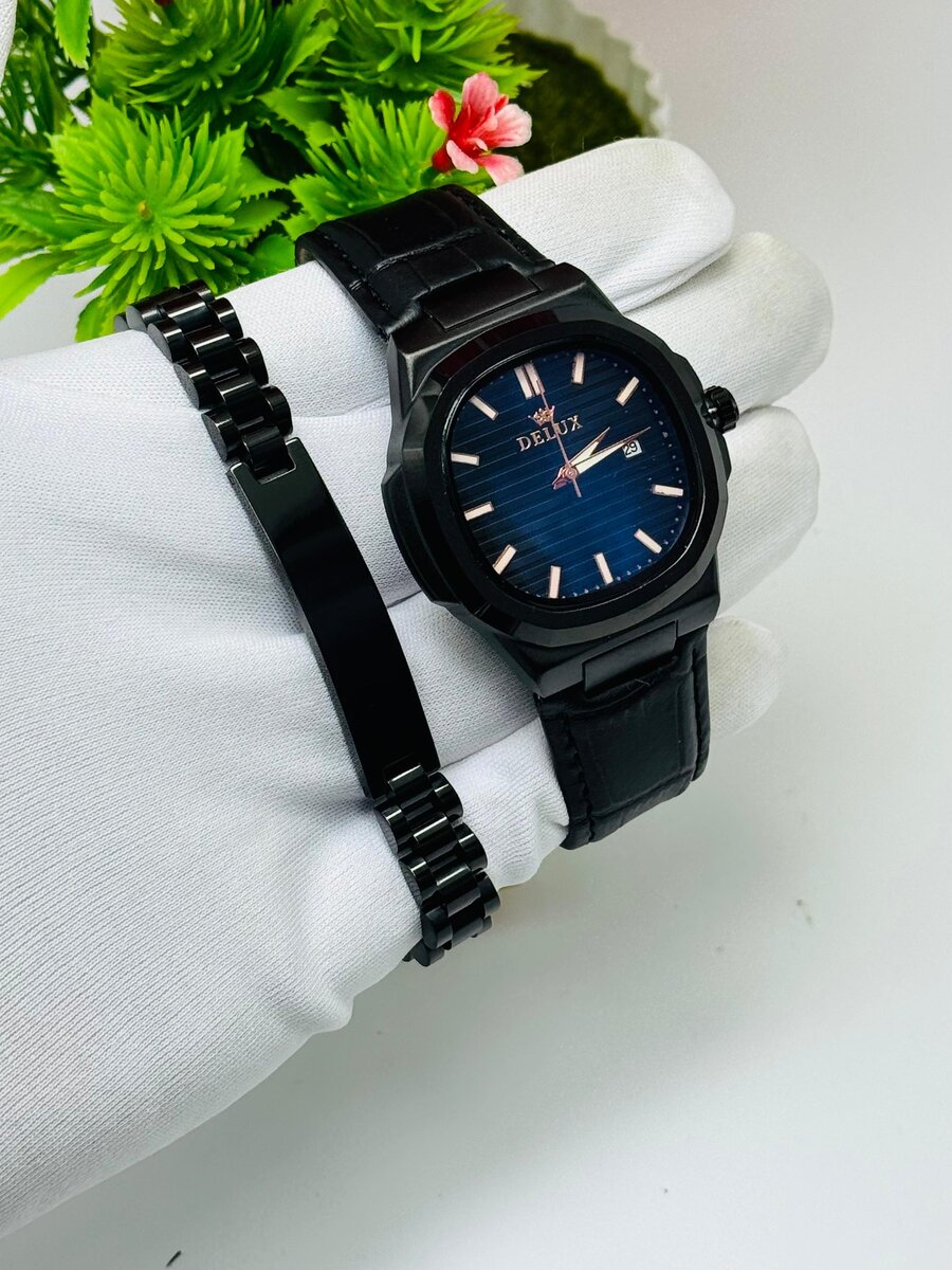 Luxury Watch and Bracelet Set
