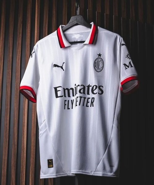 Maillot AC Milan Blanc