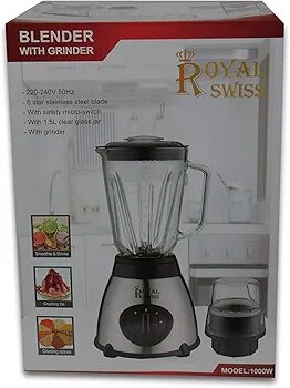 ROYAL SWISS GLASS BLENDER AND