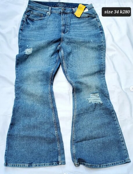 Stylish women's jeans blue