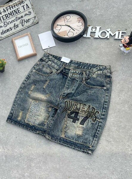 Shorts en jean décontractés