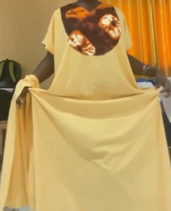 Robe africaine chic en wax