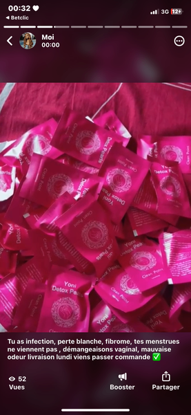 Tampon détox pour femmes