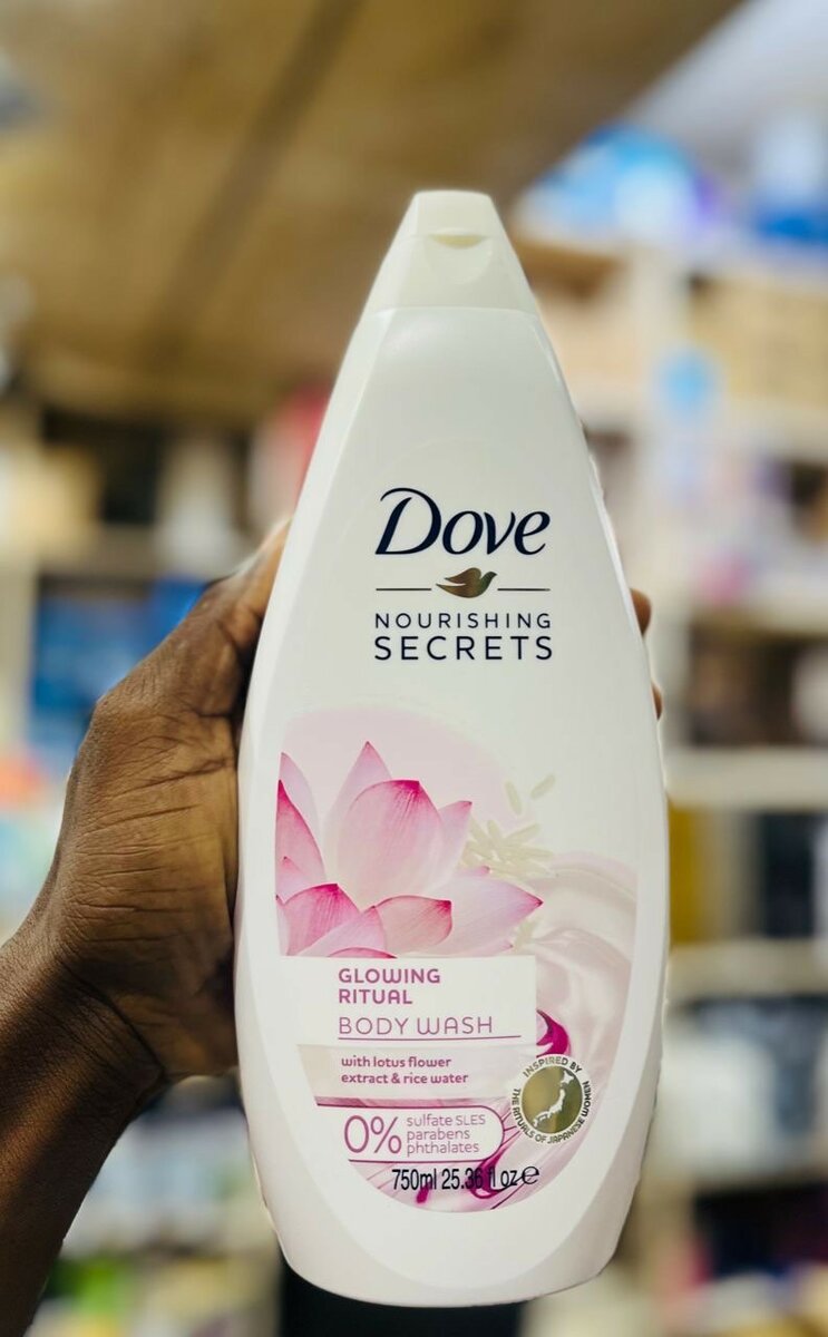 Dove shower gel