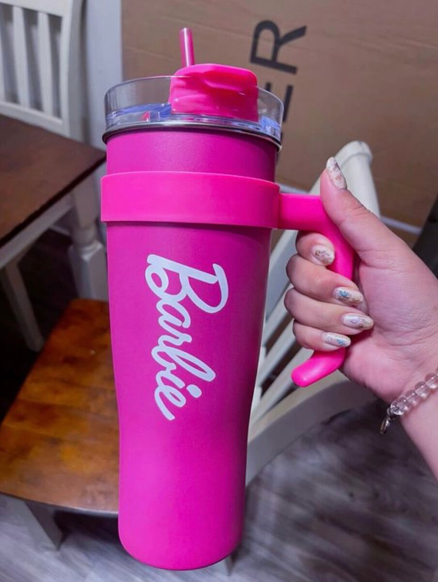 Gobelet Isotherme Barbie Rose