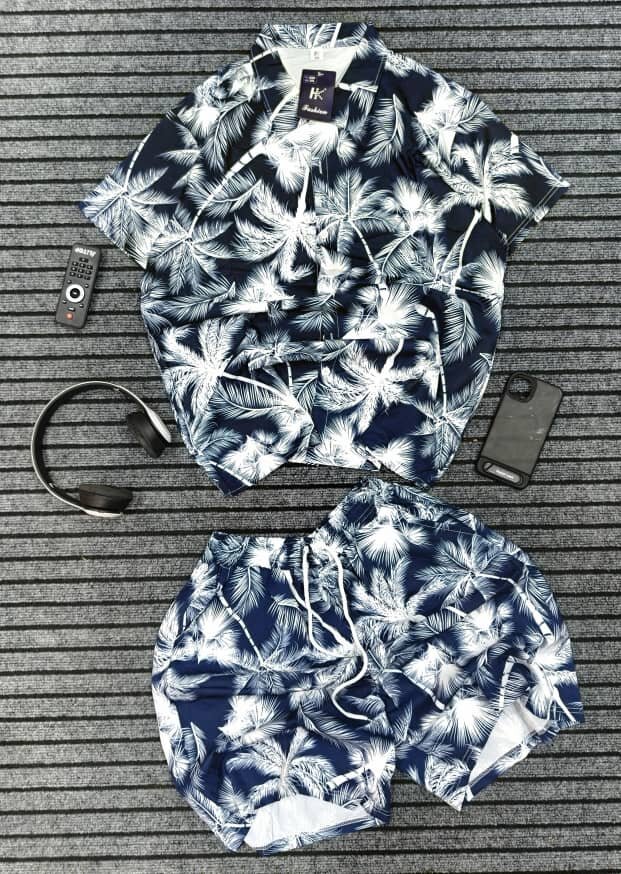 Ensemble homme chemise et short