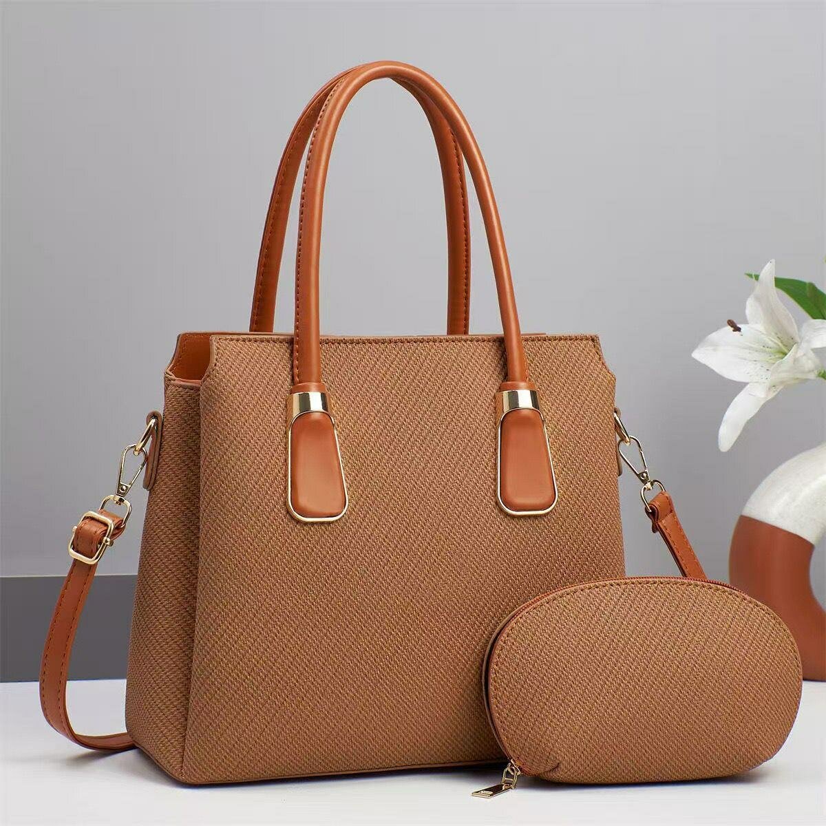 Ensemble sac à main élégant femme