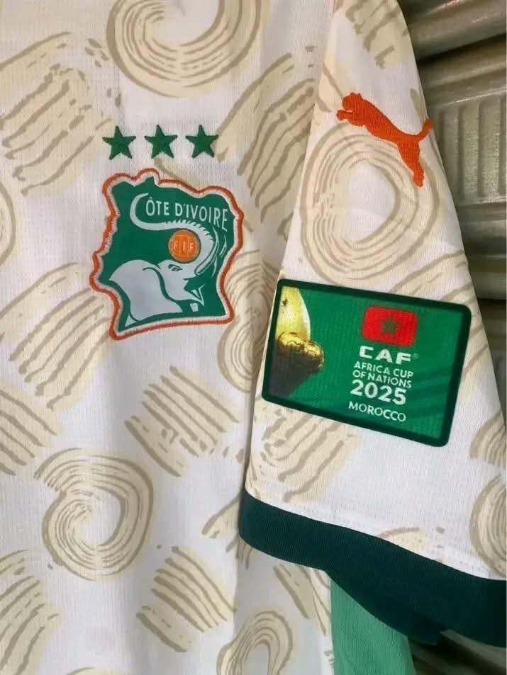 Maillot Côte d'Ivoire 2025