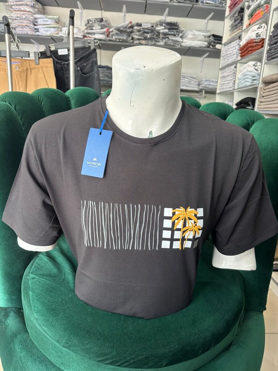 T-shirt imprimé palmiers