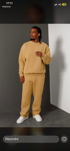 Ensemble décontracté pour homme