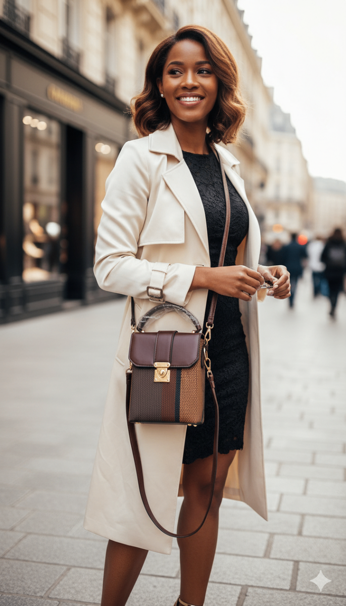 Sac à main femme luxe marron