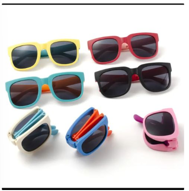 LUNETTES DE SOLEIL ENFANTS, CARRÉ PLIANTE UV400 , GARÇON ET FILLE