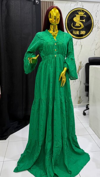 Robe Maxi Émeraude Élégante