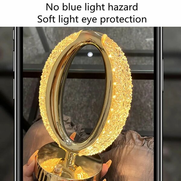 Lampe LED USB Tactile et Réglable, Luminaire Décoration