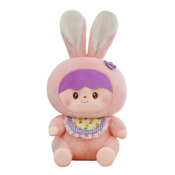 Peluche doudou lapin