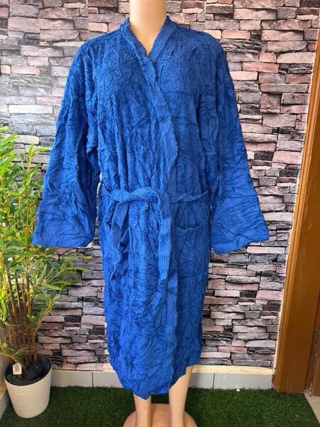 Peignoir en velours doux