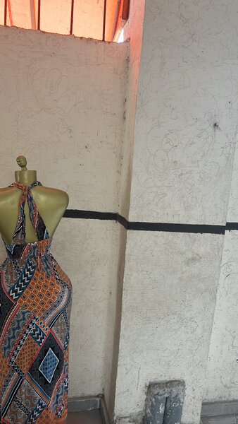 Robe bohème imprimée