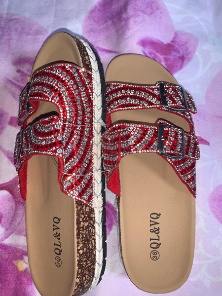 Sandales Trendy Strass Femme