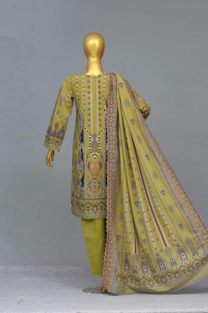 Embroided Khaddar Suit Amsha By KFH