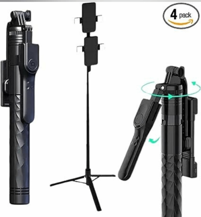 LED Tripod Bluetooth Selfie Strick Long