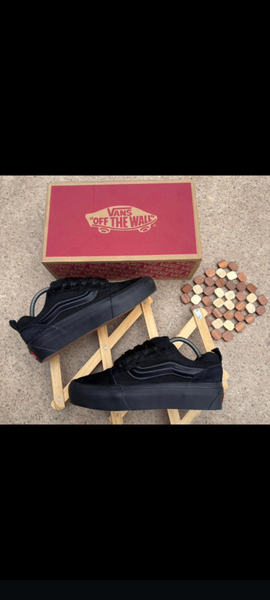 Baskets Noires Vans Style