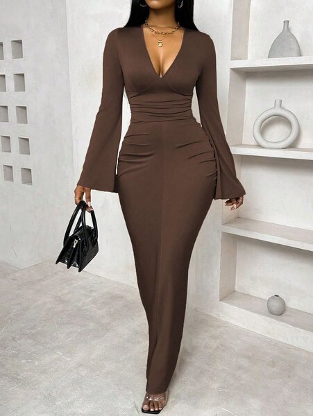 Robe marron