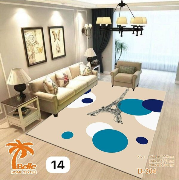 Tapis moderne motif Paris