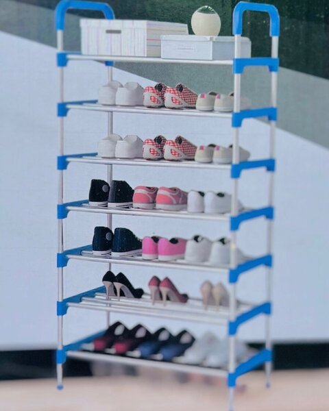 Étagère à chaussures 8 niveaux