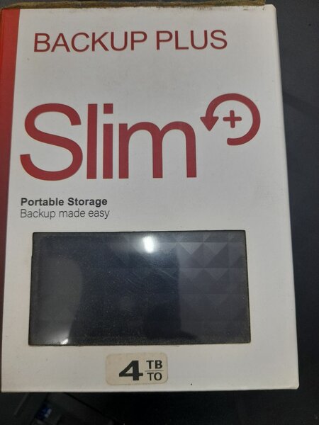 Disque Dur Externe 4TB Slim