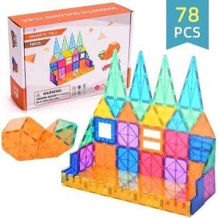 Tiles Magnétiques 78 Pcs