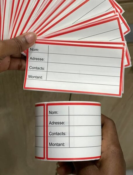 Étiquettes de livraison autoco