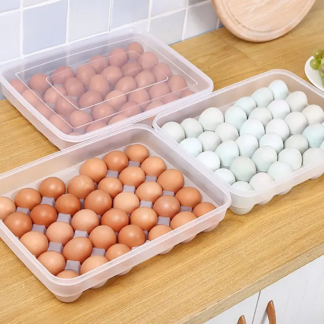 Plastic egg crates