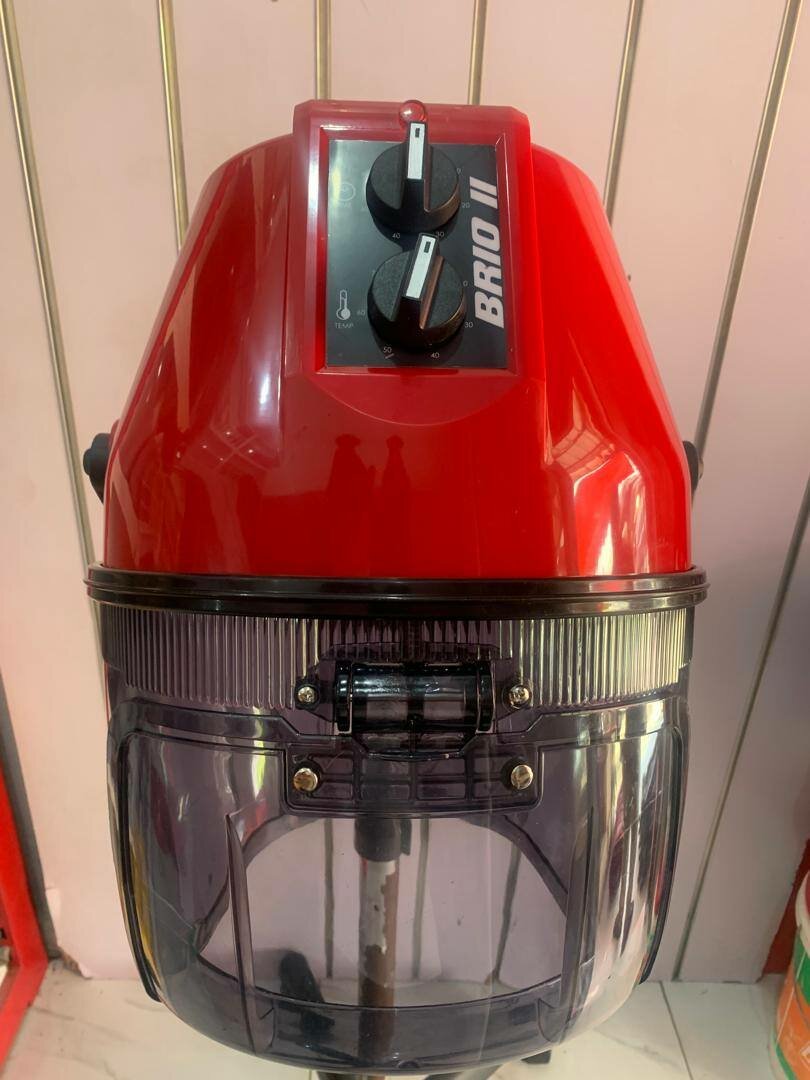 Casque Séchoir à pieds rouge