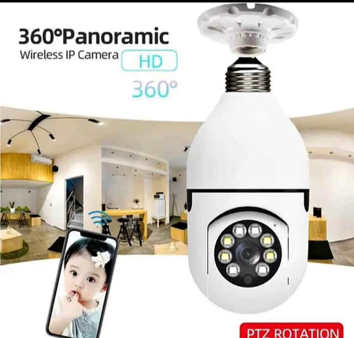 Caméra de Surveillance WiFi V380 Pro