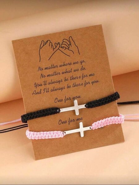 Bracelets d'amitié croix