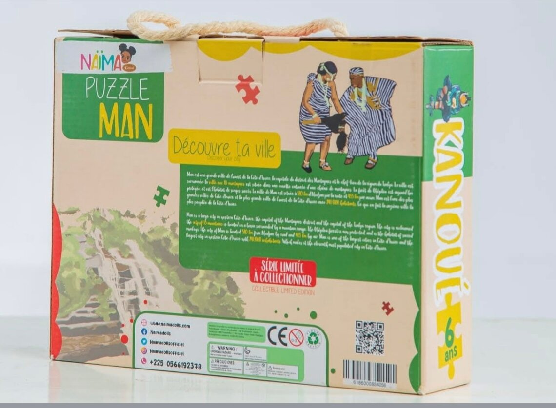 Puzzle éducatif "Découvre ta ville"